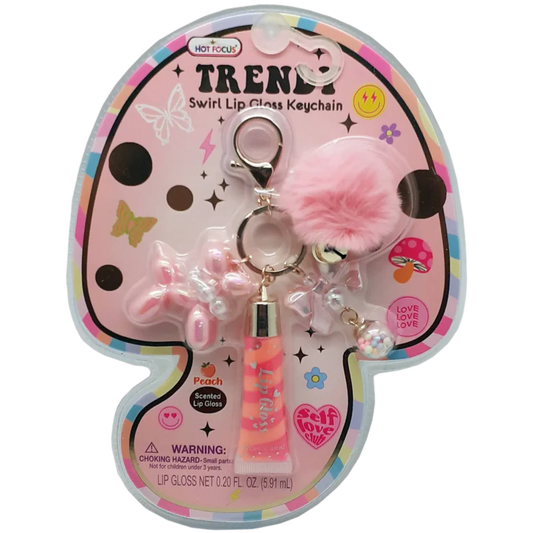 HF TRENDY LIP GLOSS KEYCHAIN