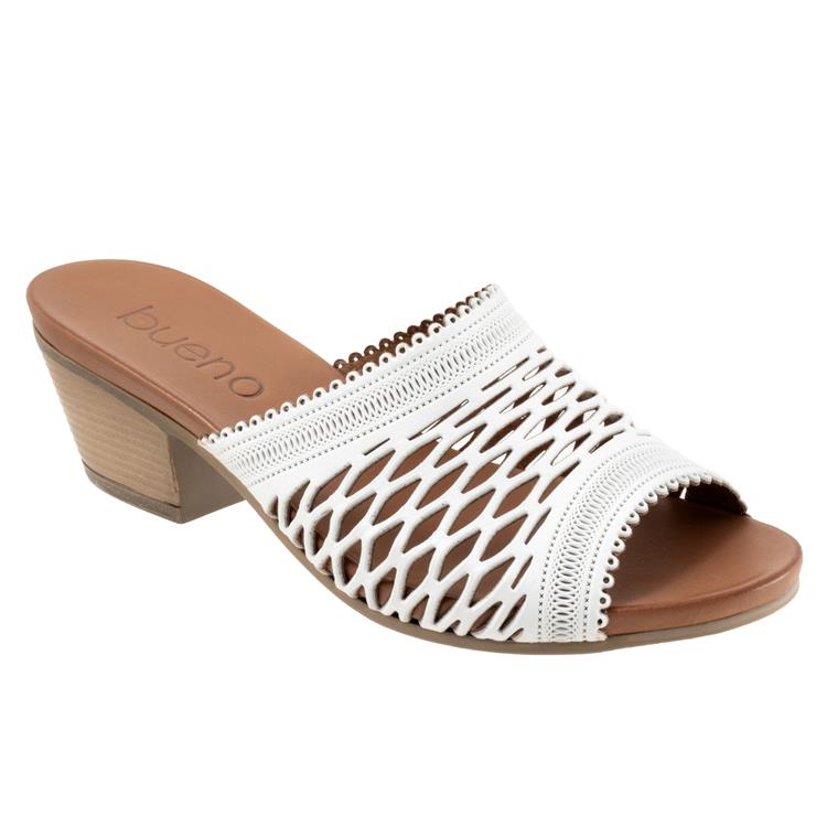 BUENO LILLIAN LTHR SLIDE HEEL