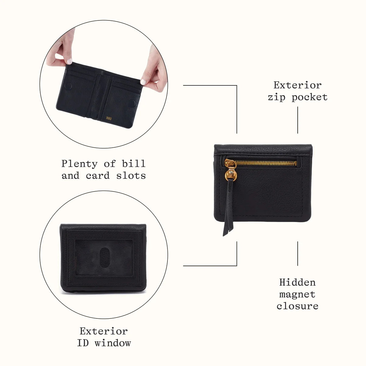 HOBO LUMEN MINI WALLET