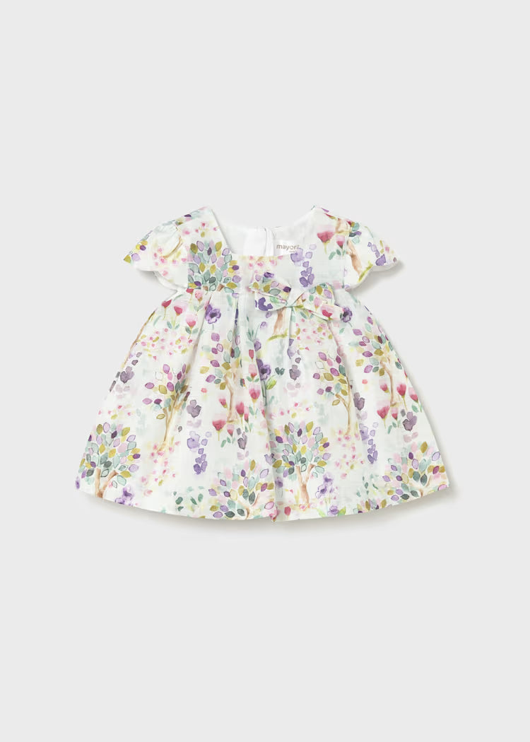 MAYO 1885 FLR DRESS W/BOW