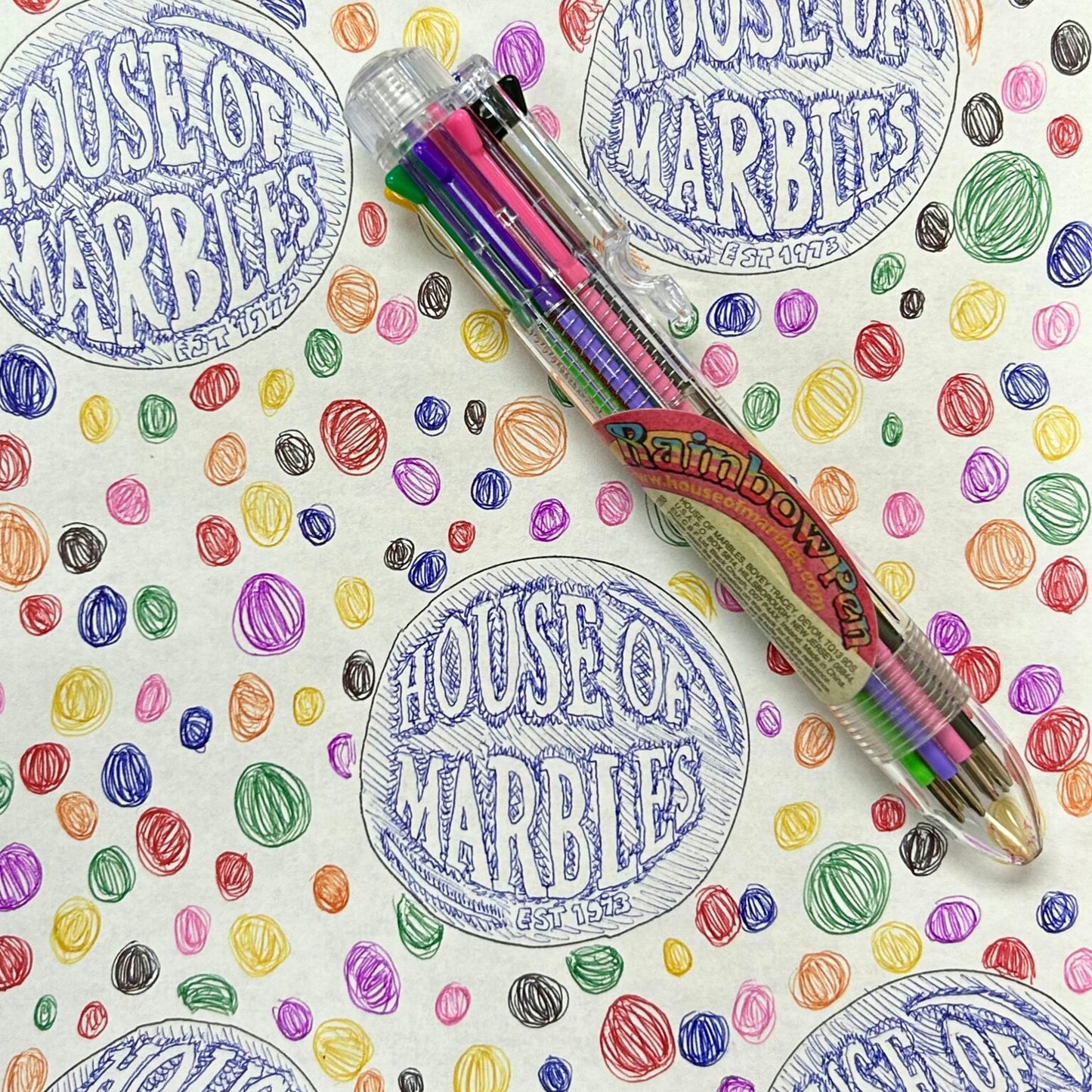 HOUSE RAINBOW PEN