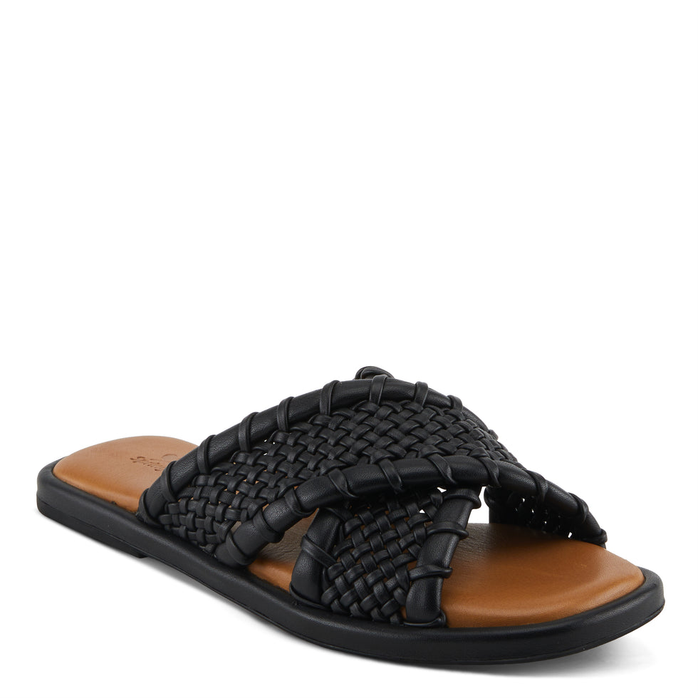 MONTAUK LTHR XOVER SANDAL