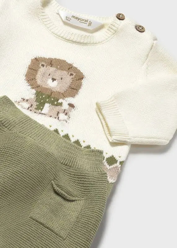 MAYO 2563 KNIT LION SET