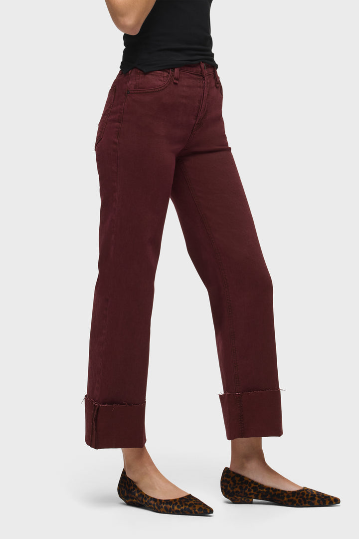 HUDSON PORT CUFF JEAN