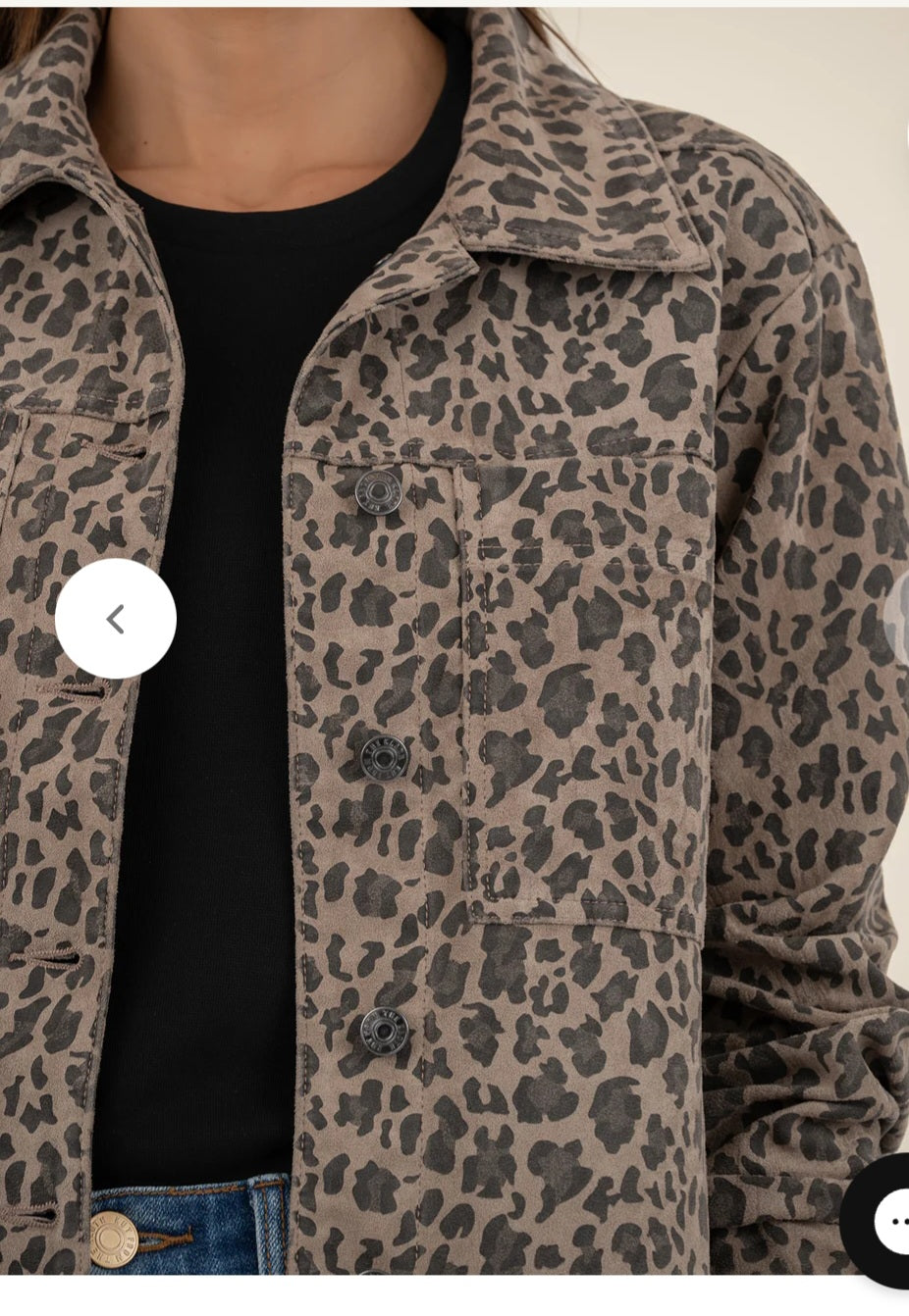 Kut Leopard Shacket
