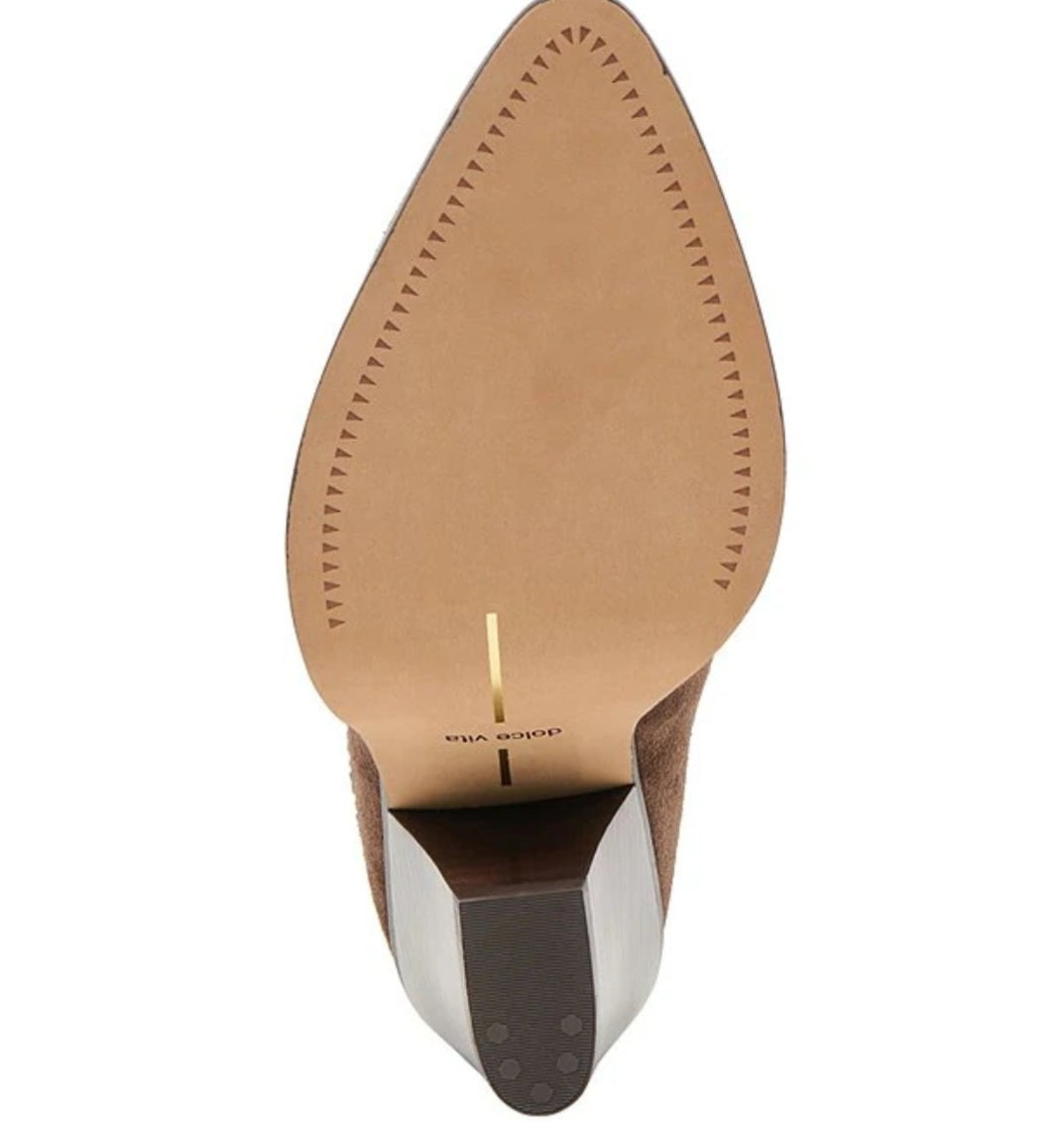 DV SUEDE STITCH MULE