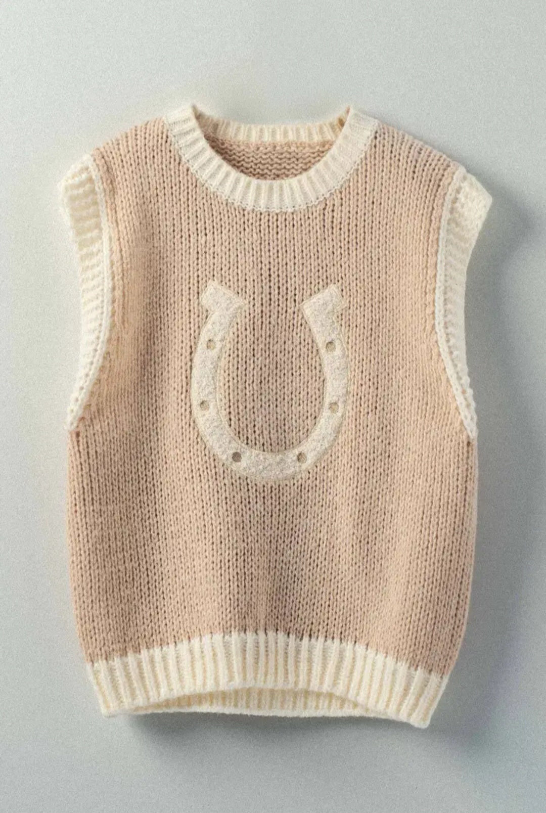 Knit Horseshoe Tank