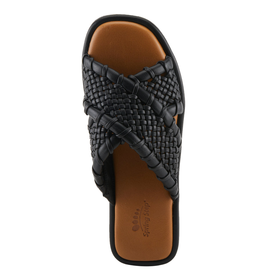 MONTAUK LTHR XOVER SANDAL
