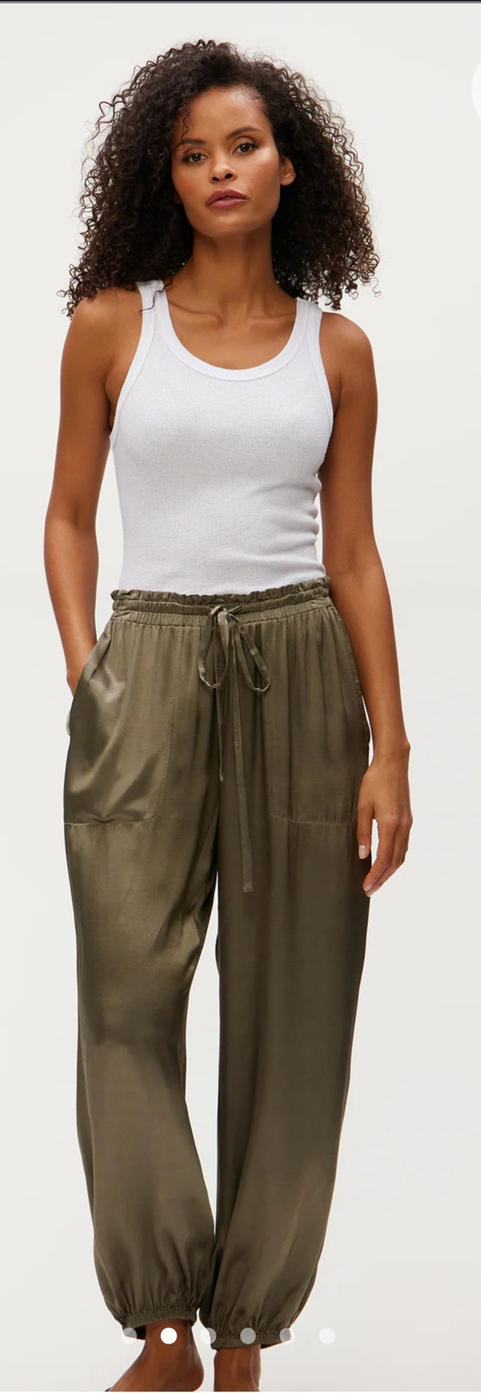 MS  Satin Jogger