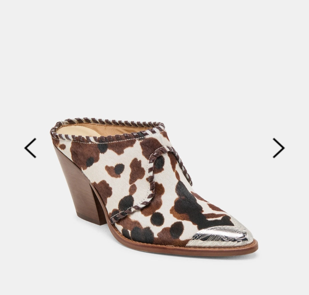 DV CALF STEEL TOE MULE