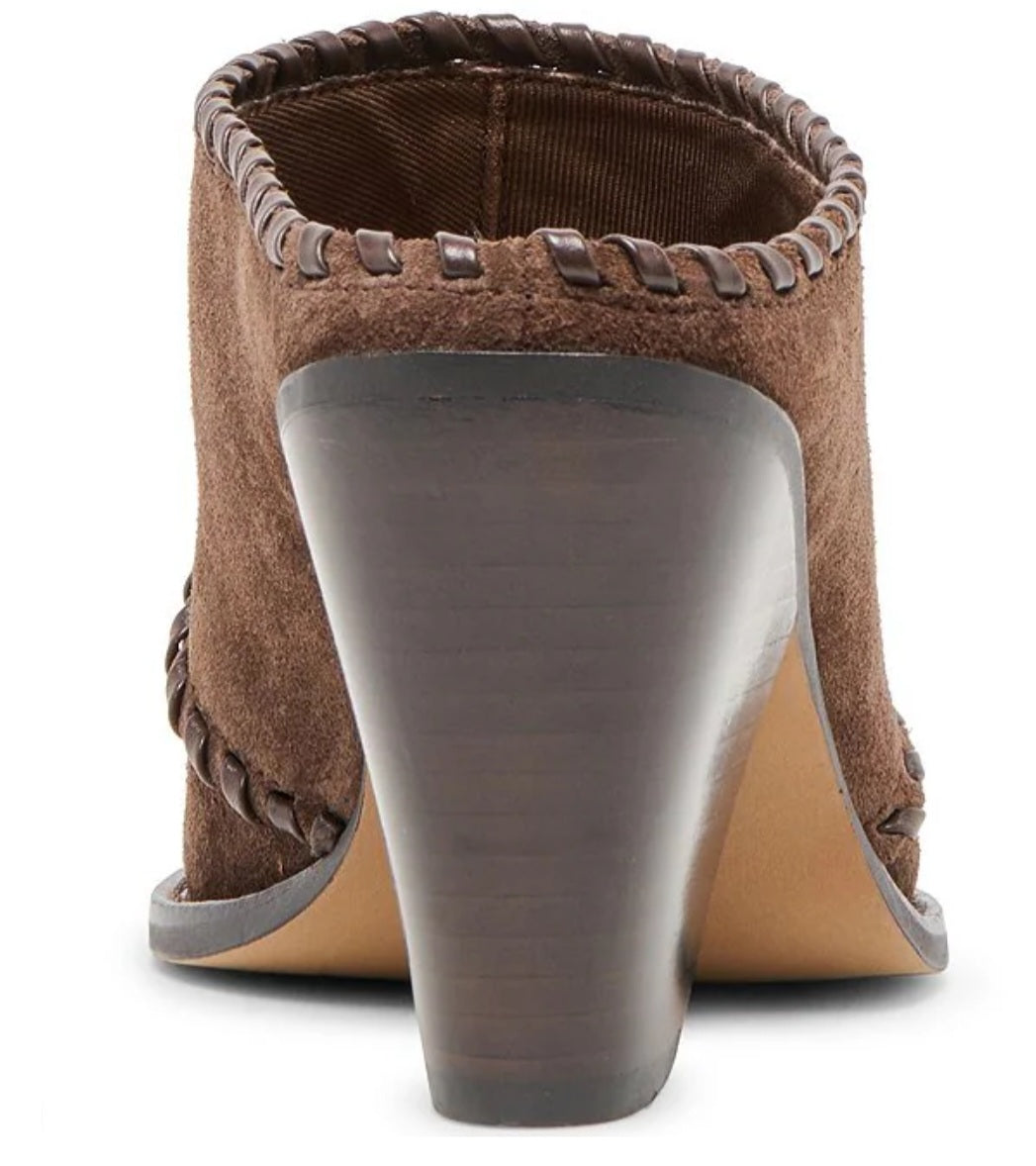 DV SUEDE STITCH MULE