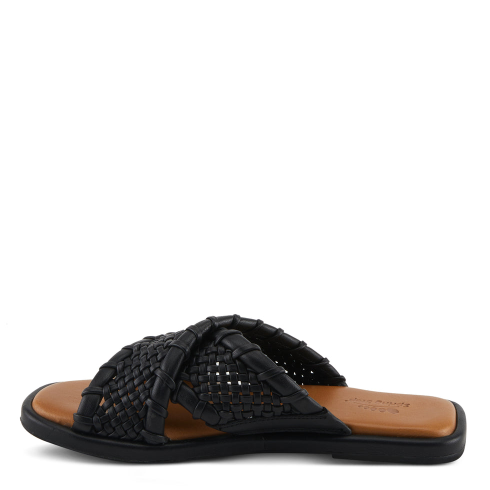 MONTAUK LTHR XOVER SANDAL