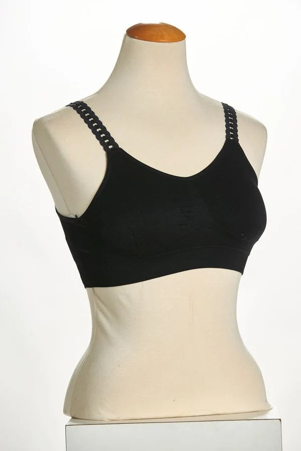 MINI LOOP STRAPS BRA