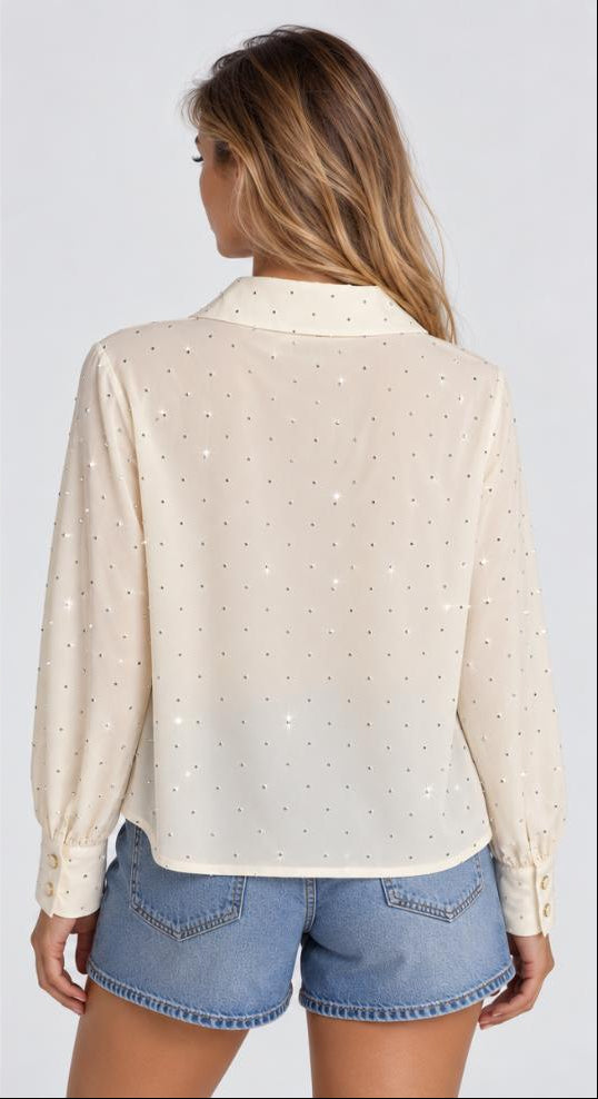 VELV 24279N BLINGY LS SHIRT