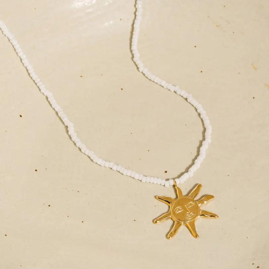 MAIQ SUN BEAD NECKLACE