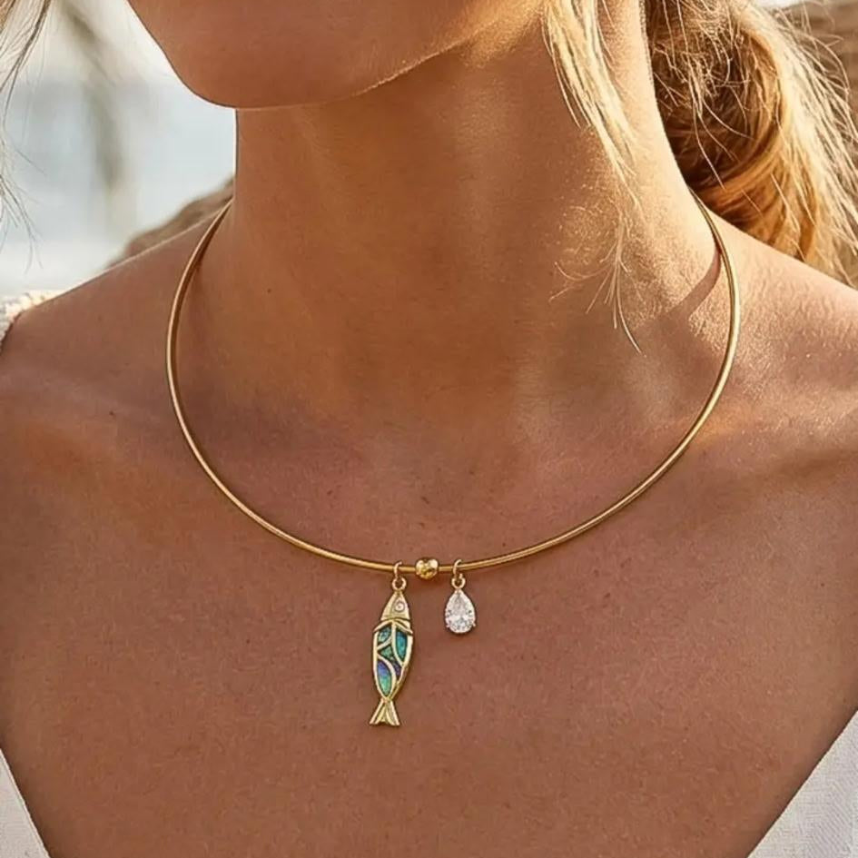 MAIQ 18KG DIP FISH CHOKER