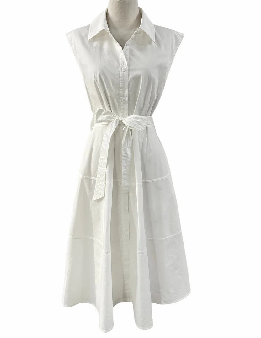 RESET JD736 SLVLESS BTN UP DRESS